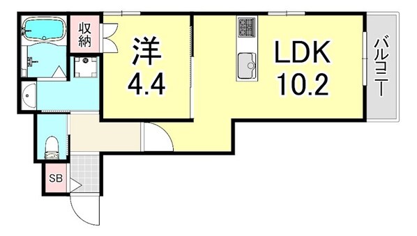 へーベルメゾン　シエルの物件間取画像